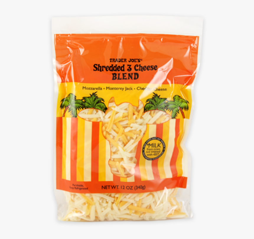 16541 Shredded Three Cheese - Convenience Food, HD Png Download