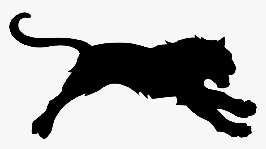 Art,dog Breed,bull,tail,graphics - Tiger Icon Black Png, Transparent Png