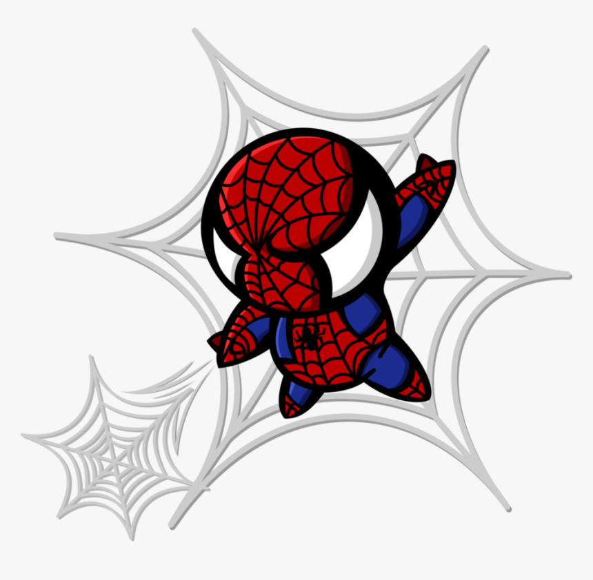 Back In Black Art Drawing - Mini Spiderman Png, Transparent Png