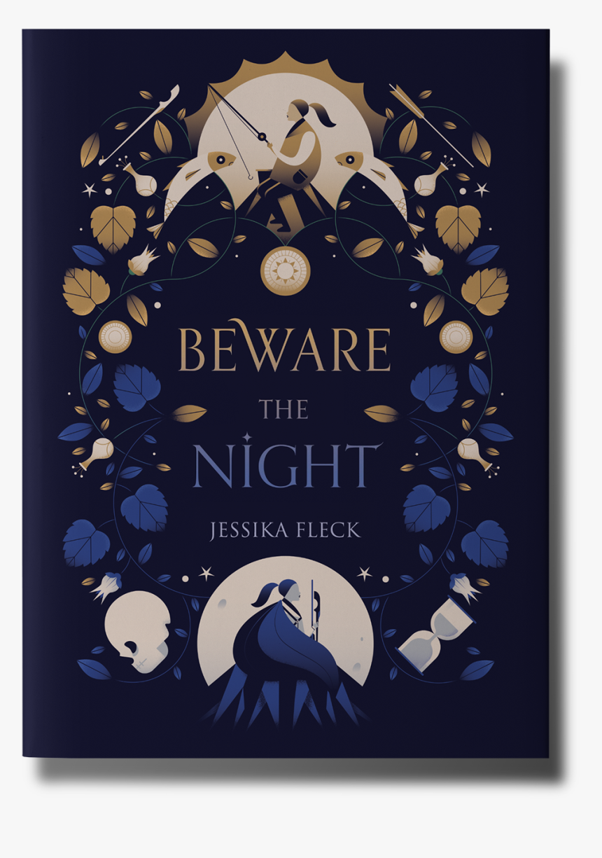 Book Mockup Masthead - Beware The Night By Jessika Fleck, HD Png Download