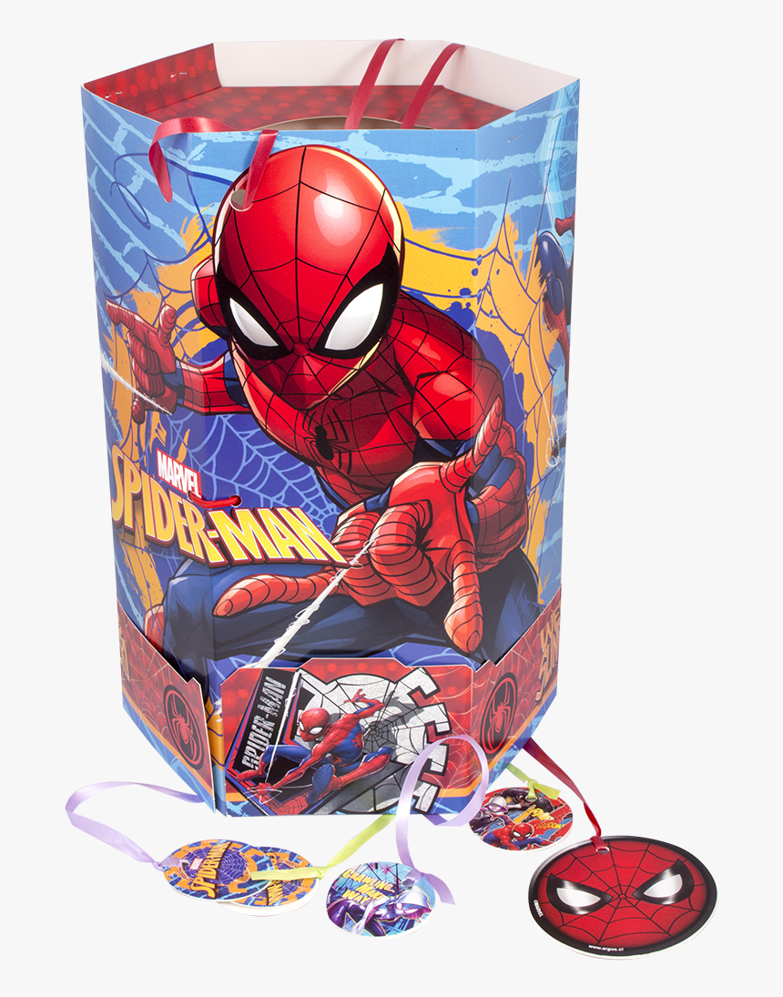 Transparent Globos Cumpleaños Png - Spider-man, Png Download
