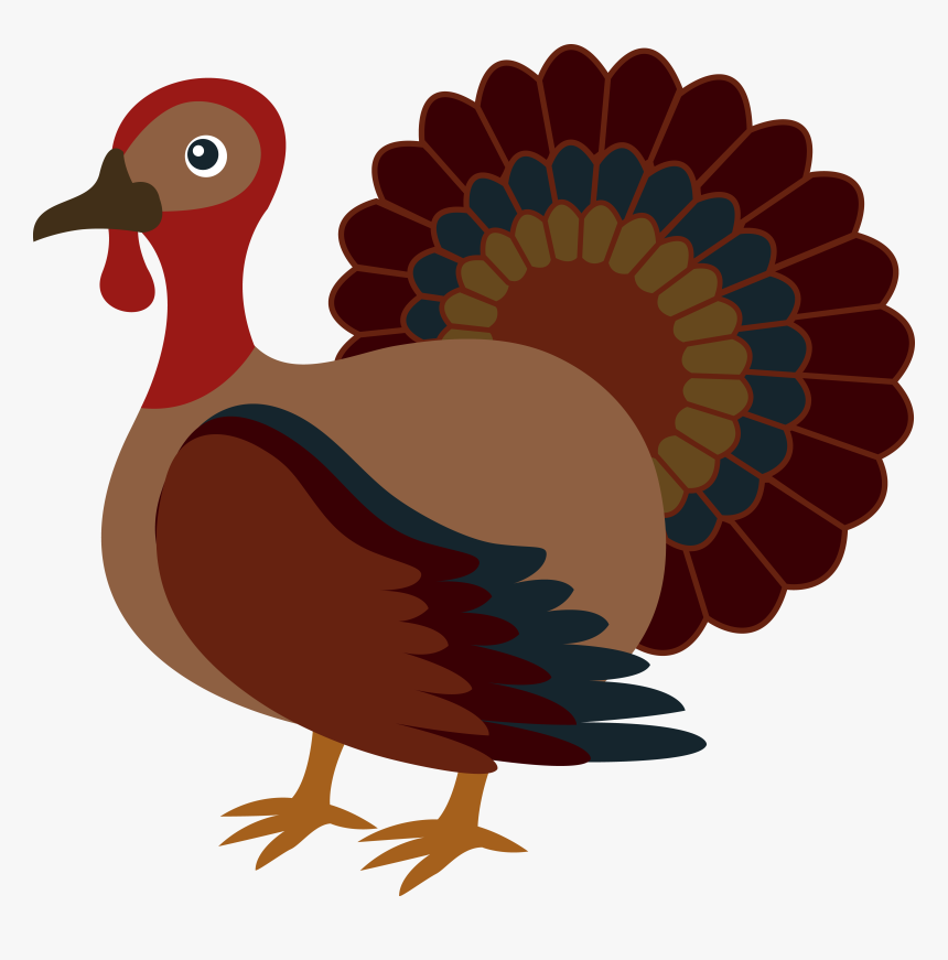 Download For Free Turkey Png In High Resolution Image - Thanksgiving Turkey Clip Art, Transparent Png