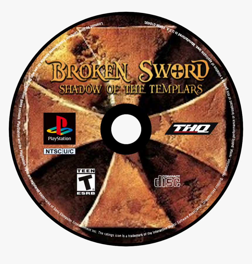 Sword Shadow Of The Templars - Broken Sword: Shadow Of The Templars - The Director's, HD Png Download