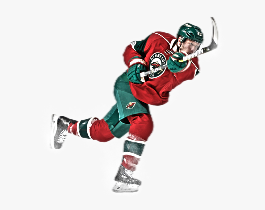 Ice Hockey Players Transparent Background - Clipart Transparent Background Hockey, HD Png Download