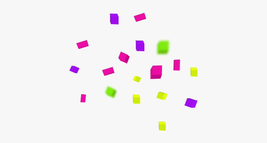 Paper Shredder Confetti - Floating Confetti, HD Png Download