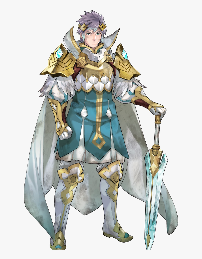1boy Aqua Eyes Armor Bangs Blue Hair Boots Broken Broken - Fire Emblem Heroes Hrid, HD Png Download
