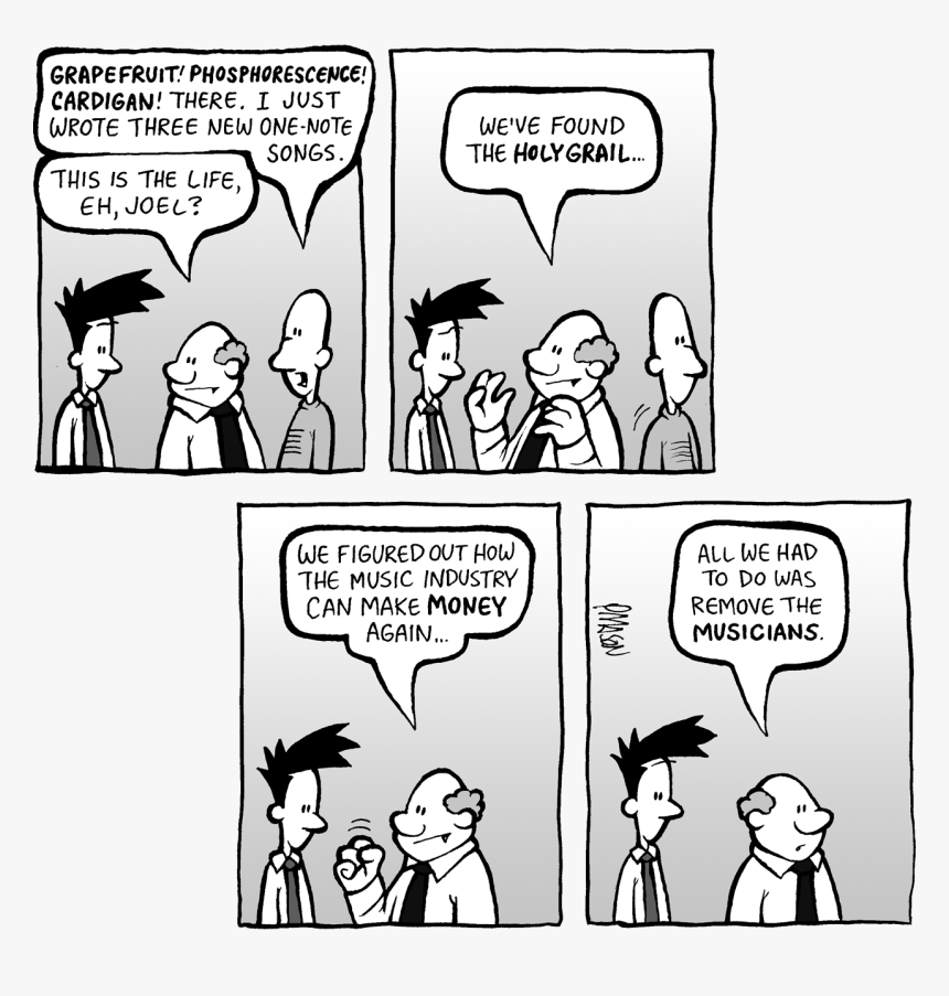 Grapefruit Phosphorescence Cardigan There - Comics, HD Png Download