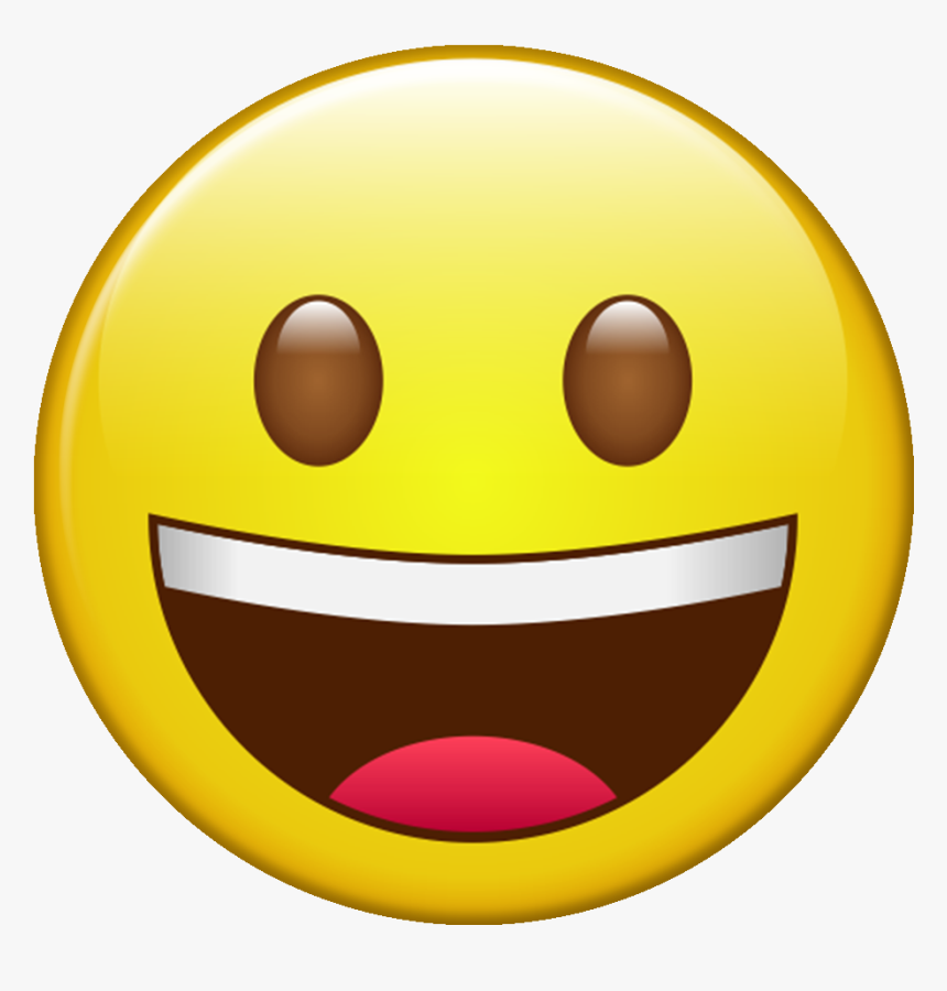 Emoji Sorridente Png, Transparent Png