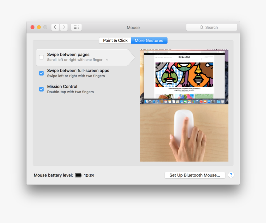 Apple Trackpad Default Settings, HD Png Download