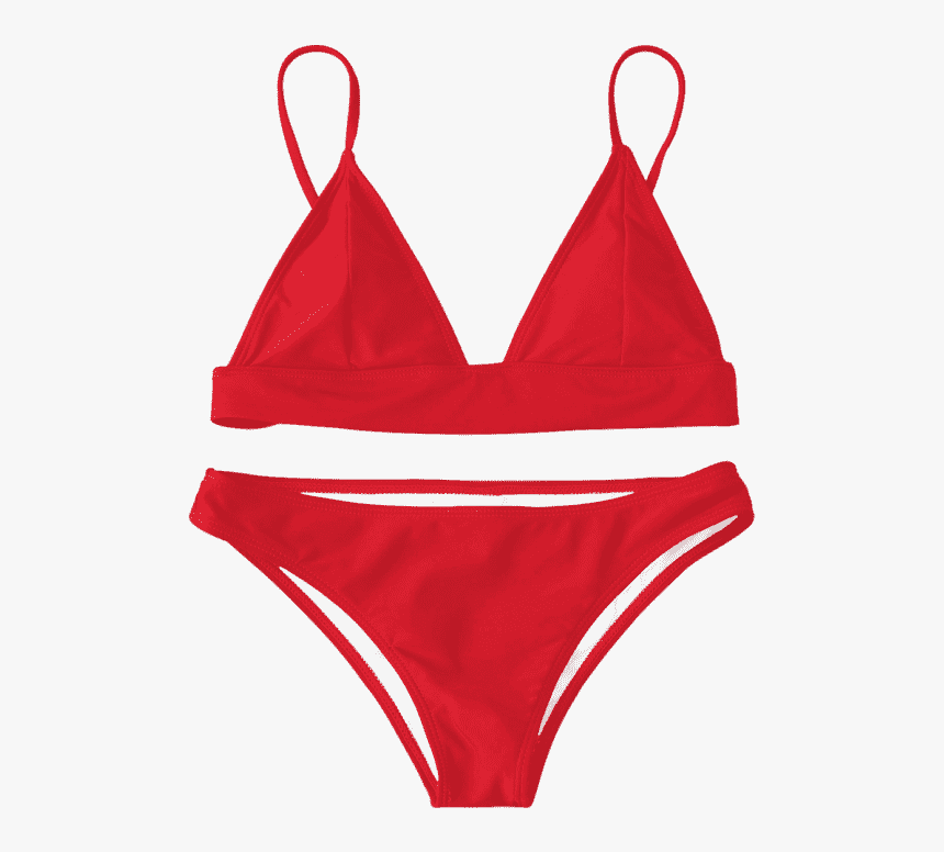 Padding Bikini Set Red Bikinis M Style Sexy Diwqppt, HD Png Download