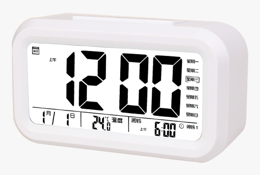 Digital Alarm Clock Png, Transparent Png , Transparent Png Image PNGitem