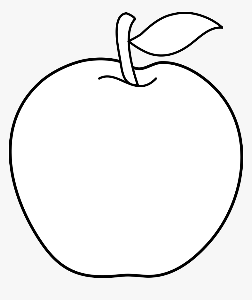 Black And White Clipart Of Fruits