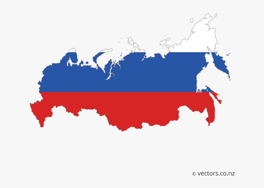 Карта россии с флагом пнг