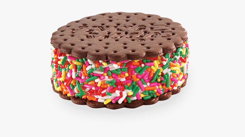Deluxe Flying Saucer Ice Cream Sandwich, HD Png Download