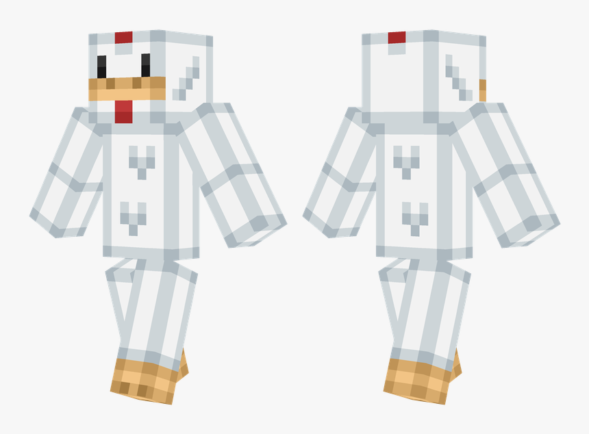 Minecraft Chicken Png, Transparent Png