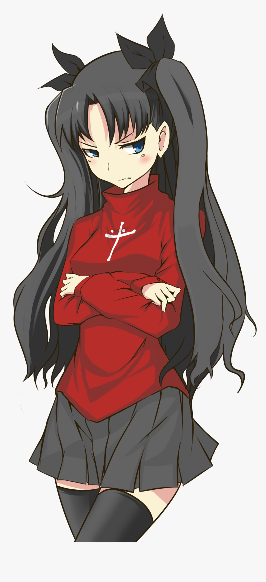 Transparent Rin Tohsaka Png, Png Download