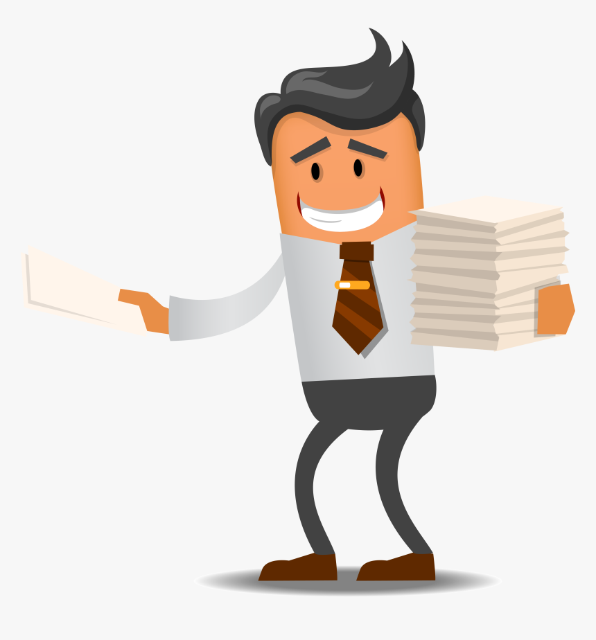 Cartoon People In Debt Clipart , Png Download, Transparent Png