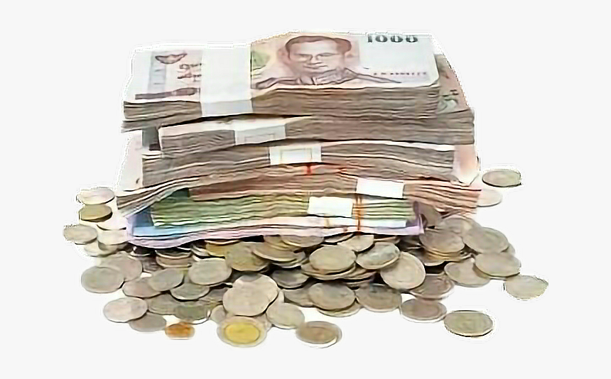 #เงิน #ทอง #money, HD Png Download