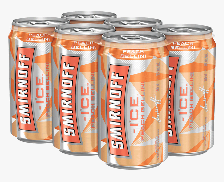 Smirnoff Ice Peach Bellini 6 X 355 Ml, HD Png Download