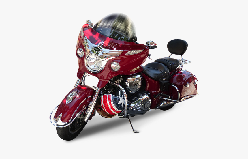 Moto, Classic Bike, Indian, Custom, Vintage, Chopper - Moto Indian Chopper, HD Png Download