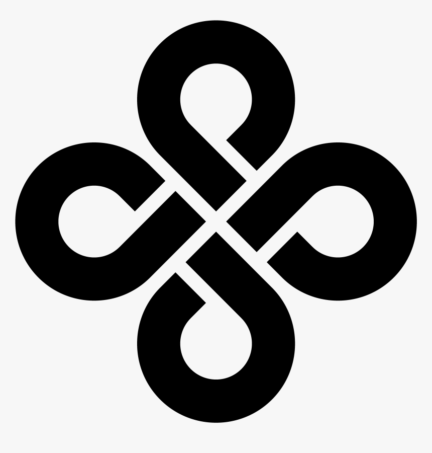 Mac Mouse Hand Png - Celtic Knot Stencil Square, Transparent Png