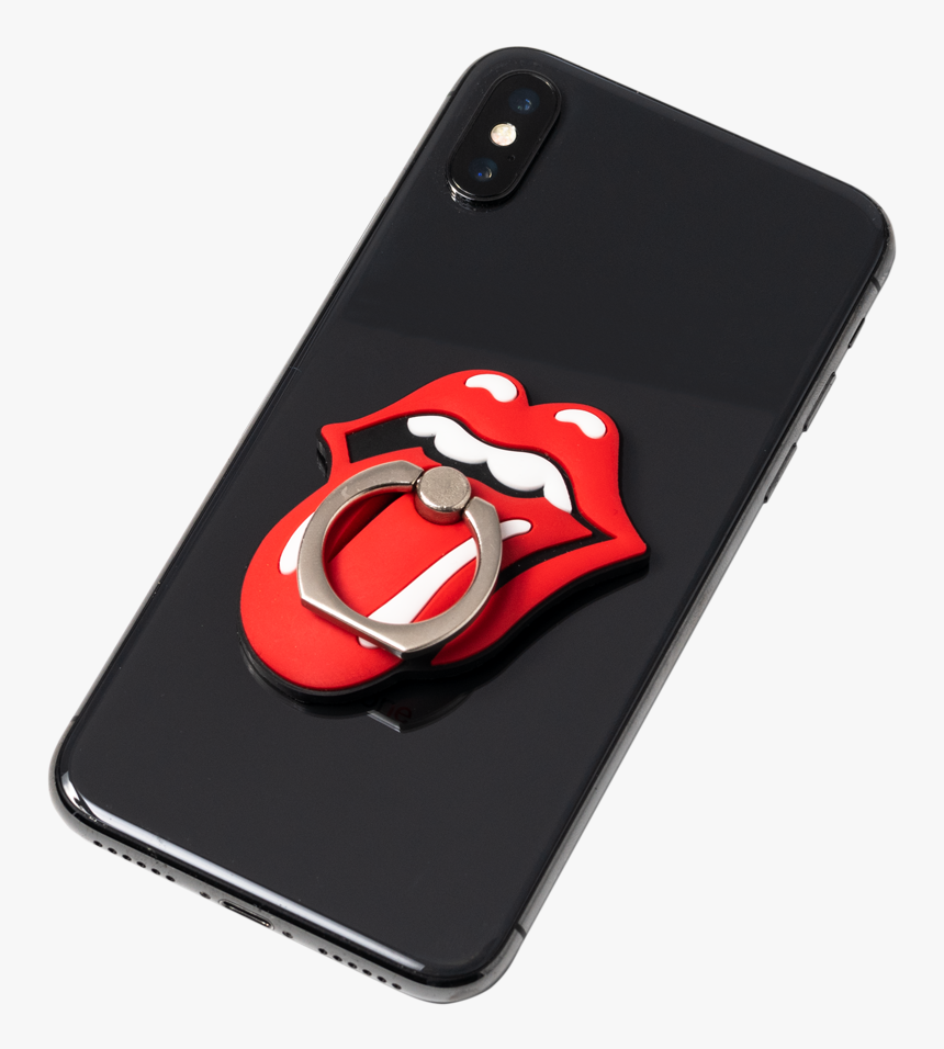 Tongue Logo Phone Ring Holder The Rolling Stones Png - Rolling Stones, Transparent Png