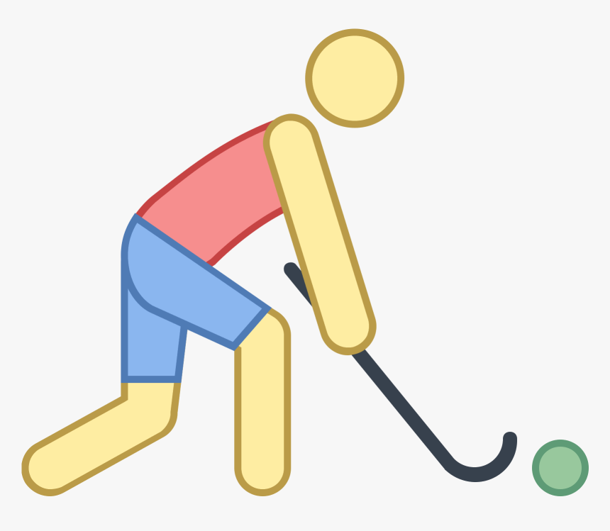 Field Hockey Icon, HD Png Download