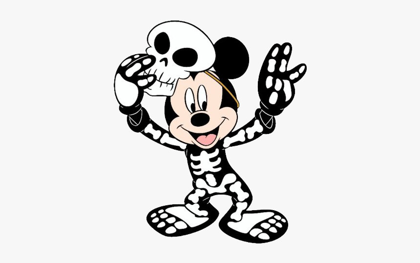 Mickey Mouse Halloween Transparent Image - Mickey Mouse Halloween Clipart, HD Png Download