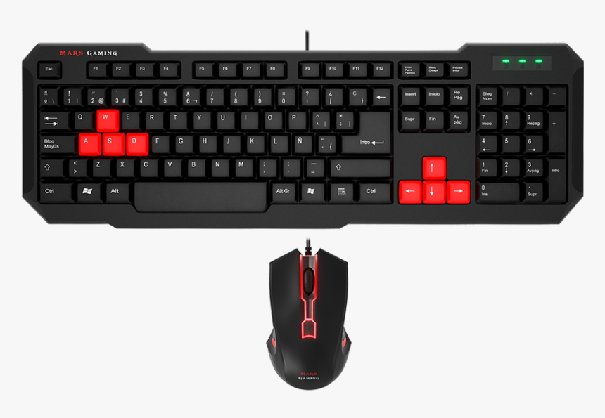 Macp0 Gaming Combo - Keyboard Images Hd Download, HD Png Download