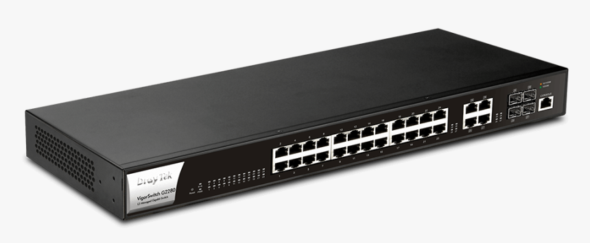 Draytek Vigorswitch G1280, HD Png Download