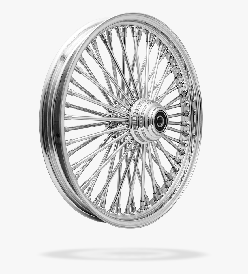 15 Front 50 Spoke Pre Made Custom Motorcycle Wheel - Wheel Spoke Angle Motorcycle, HD Png Download