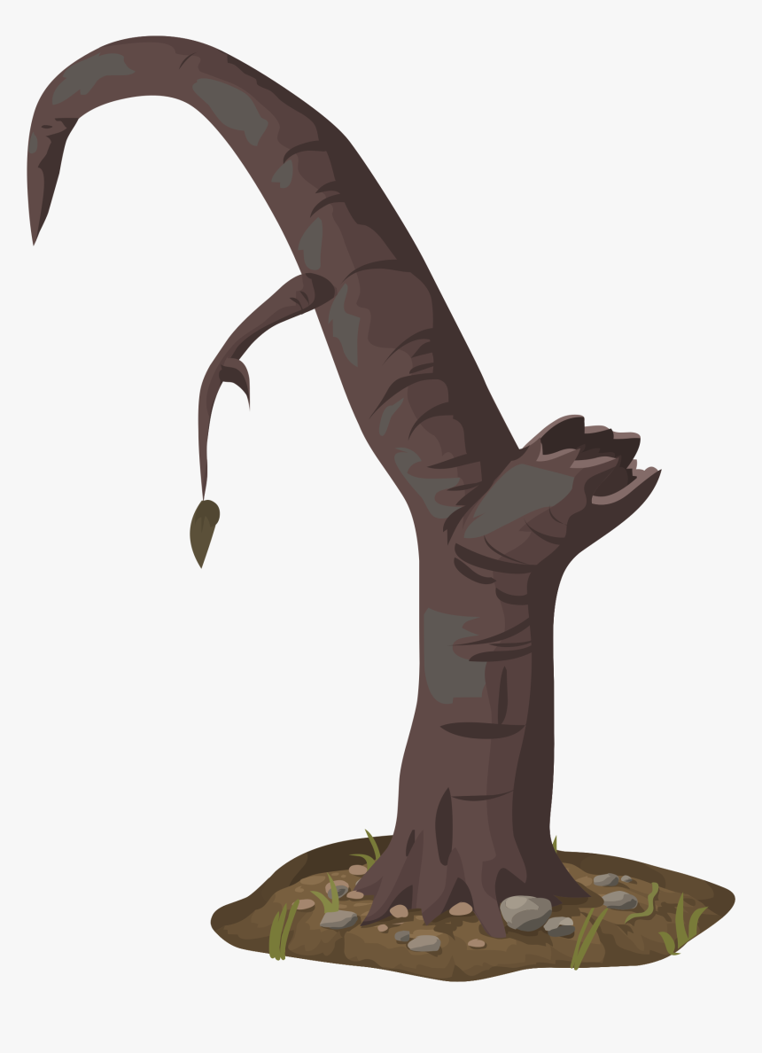 Tree Branch Wood Plants Computer Icons - Tree Branch Images Cartoon, HD Png Download