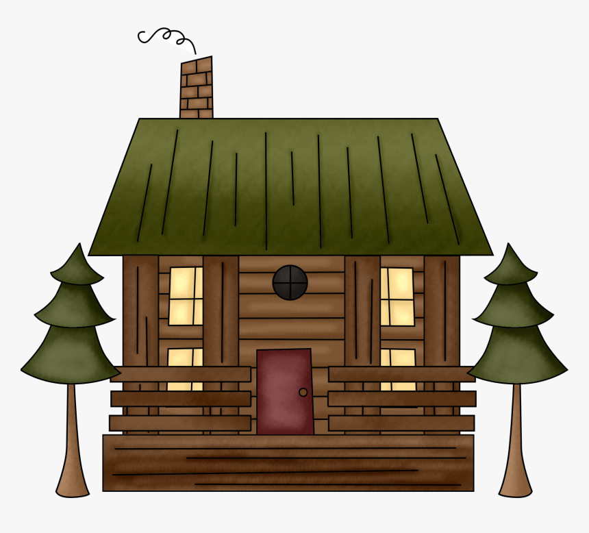 Log Cabin Clipart, HD Png Download