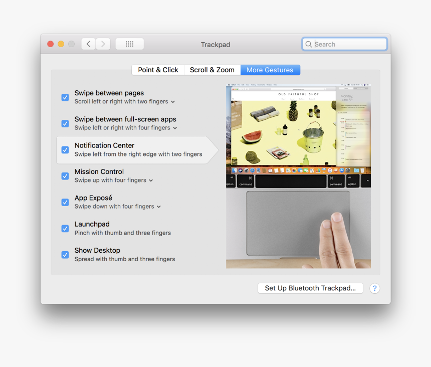 Swipe Up With Three Finger On Mac Doesn T Work, HD Png Download