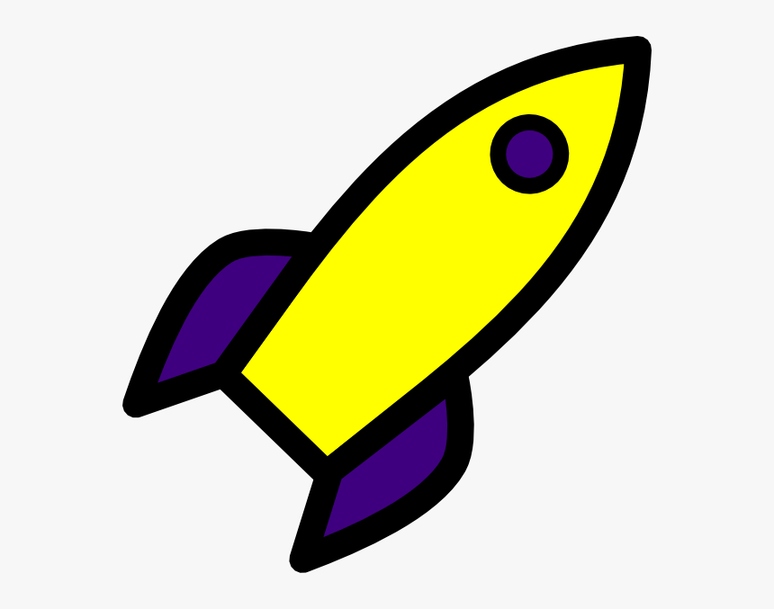 Cartoon Rocket Ship, HD Png Download