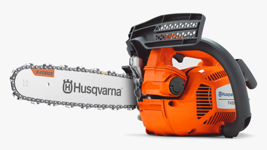 Transparent Chain Saw Png - Husqvarna T435, Png Download