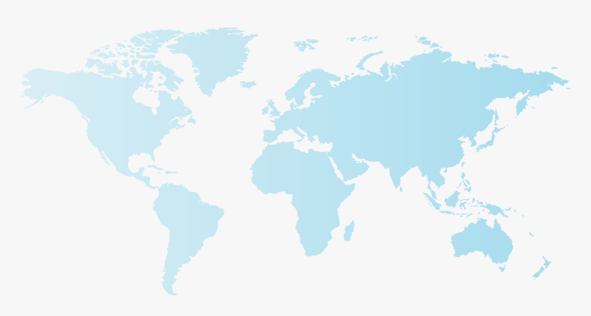 North America Marked On World Map, HD Png Download