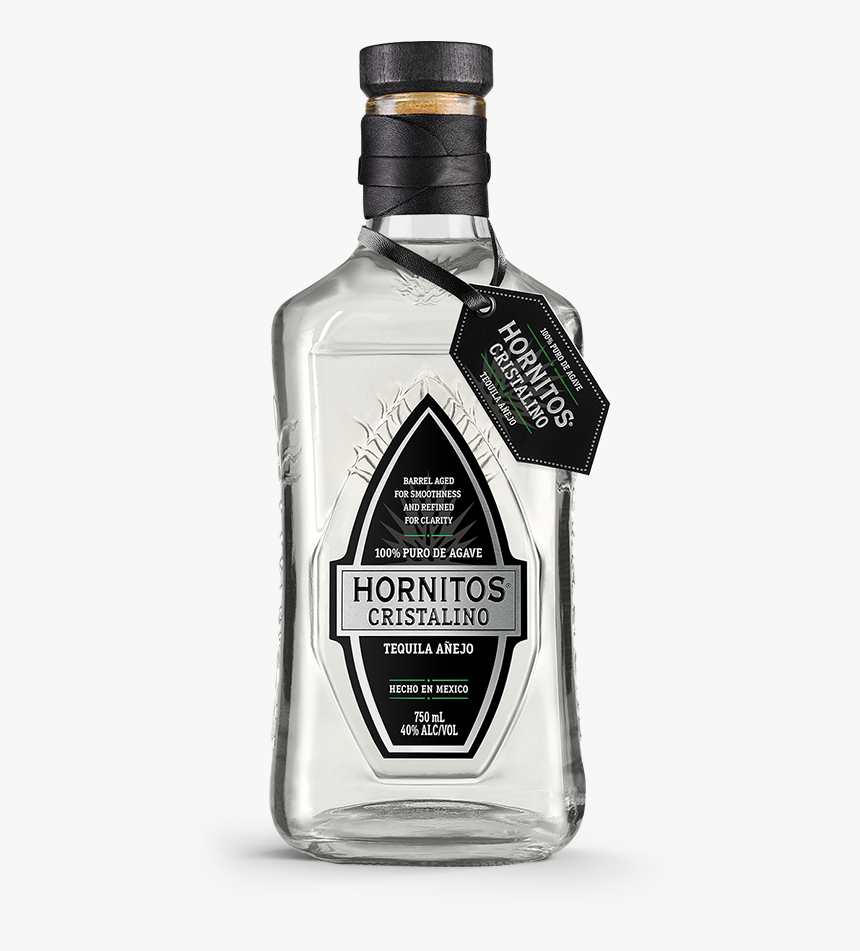 Bottle Cristalino Standing - Hornitos Cristalino, HD Png Download