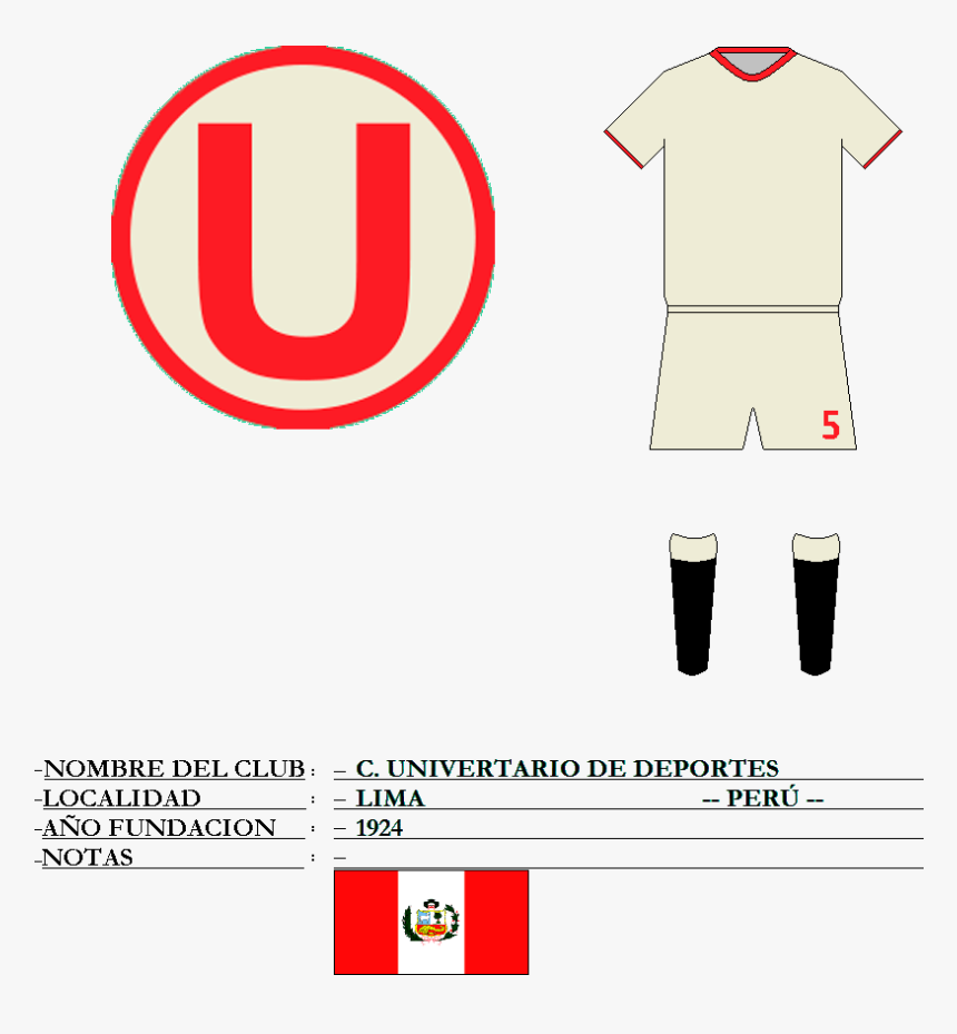 Universitario De Deportes Png, Transparent Png