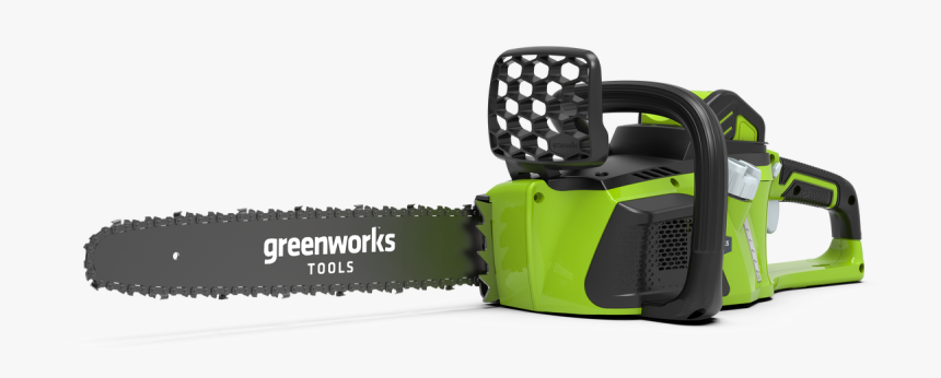 Greenworks 40v Chainsaw Gd40cs40 - Chainsaw, HD Png Download