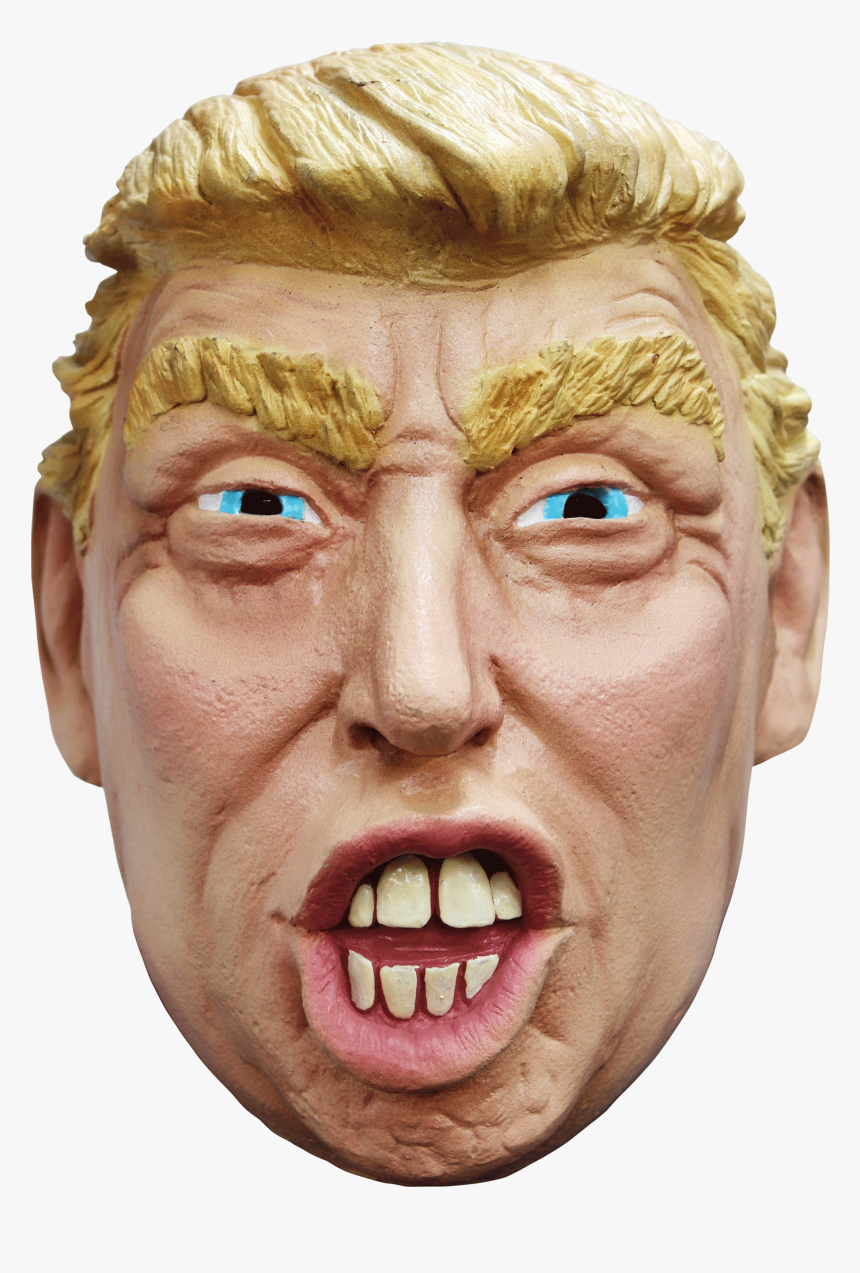 Donald Trump Latex Mask Halloween Costume - Donald Trump Masks, HD Png Download
