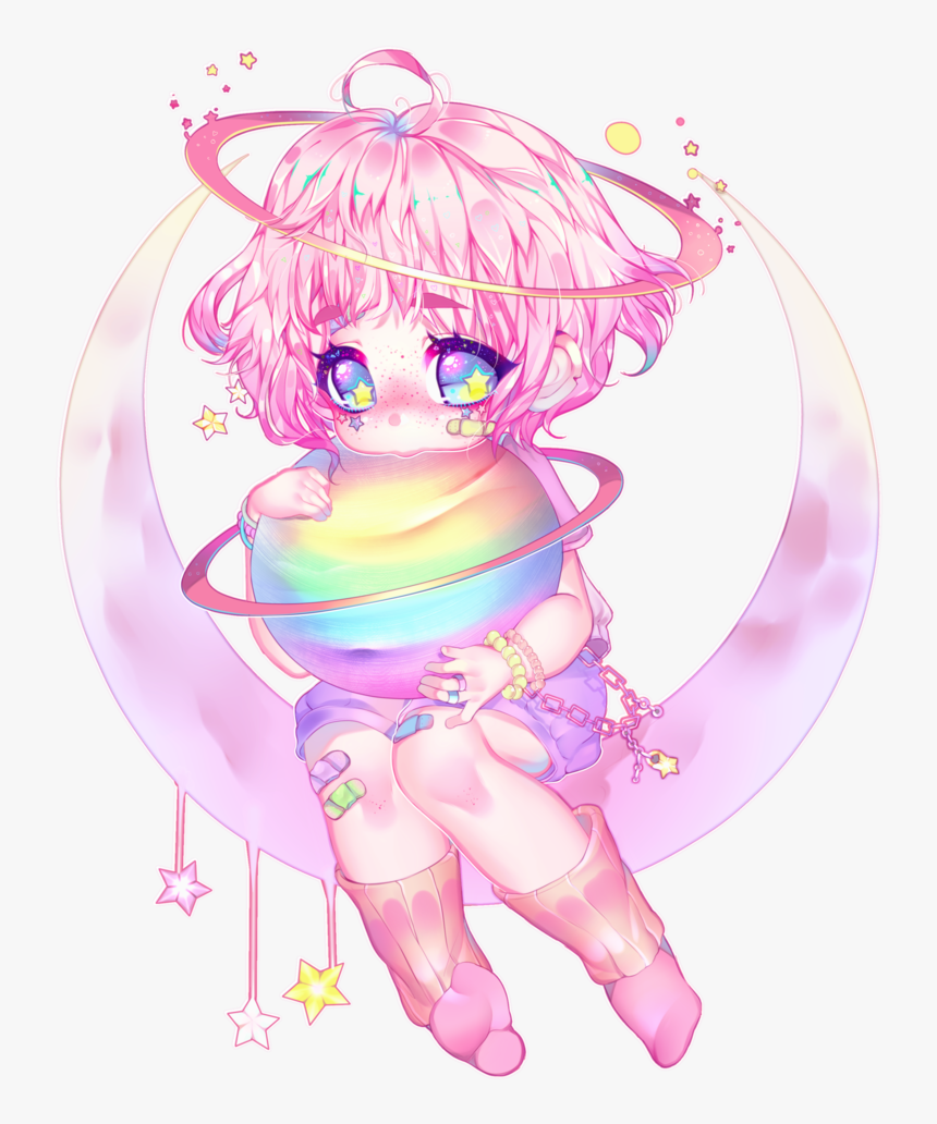 Grandma Clipart Cute Anime - Cartoon, HD Png Download