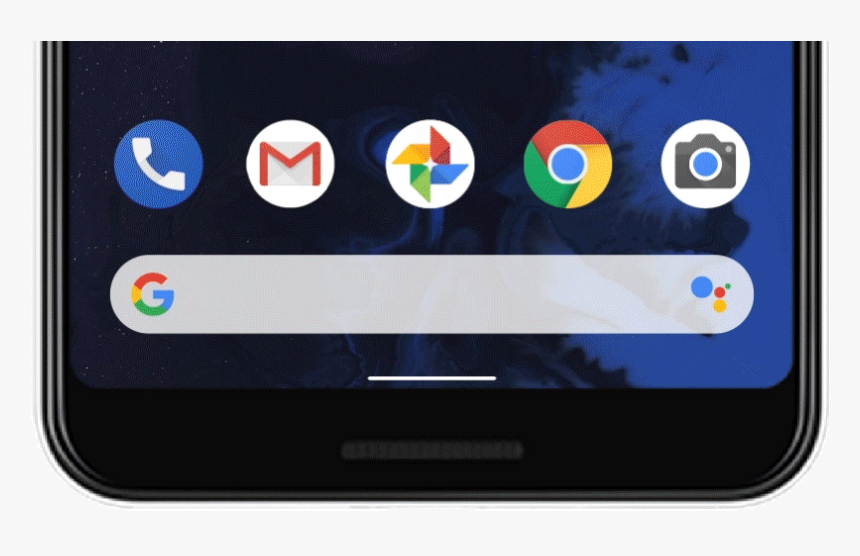 Android Q Navigation Bar, HD Png Download