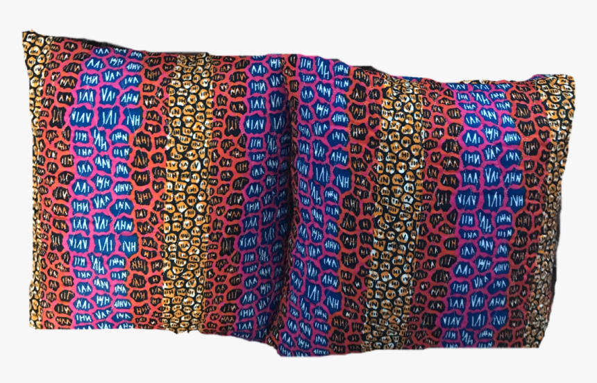 African Print Pillow Sham - Wool, HD Png Download
