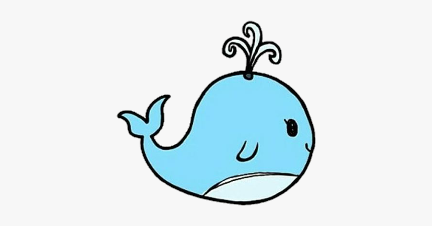 Dolphin Kawaii Sticker Overlay, HD Png Download