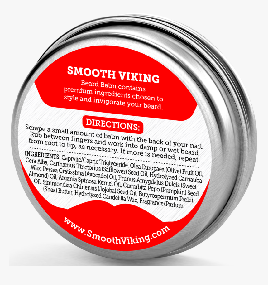 Beard Balm Ingredients, HD Png Download