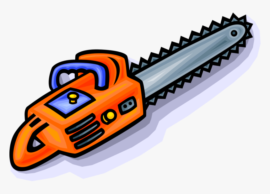 Vector Illustration Of Portable Mechanical Chainsaw - Fun Ela Worksheet For 4th Grade, HD Png Download