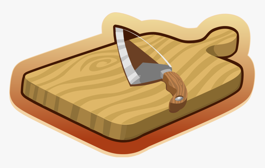 Transparent Placa De Madeira Png - Chopping Board Clip Art, Png Download