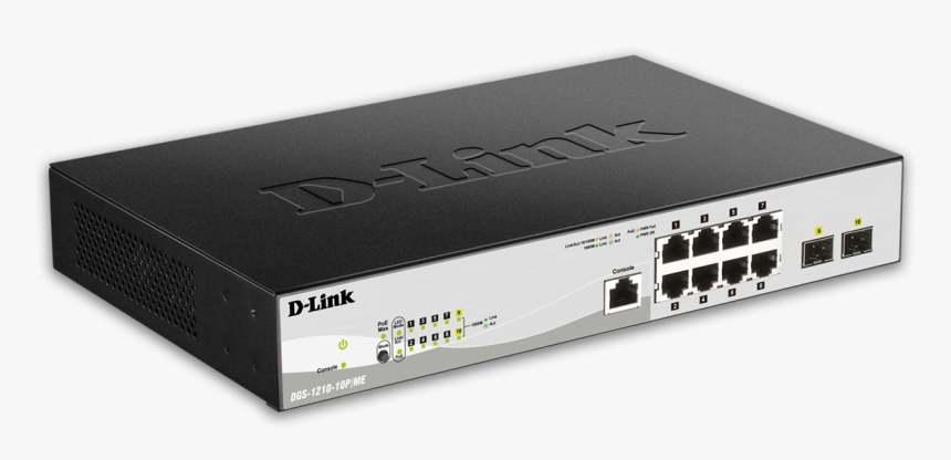 D Link Dgs 1210 10p/me - D Link Dgs 1210 10mp, HD Png Download