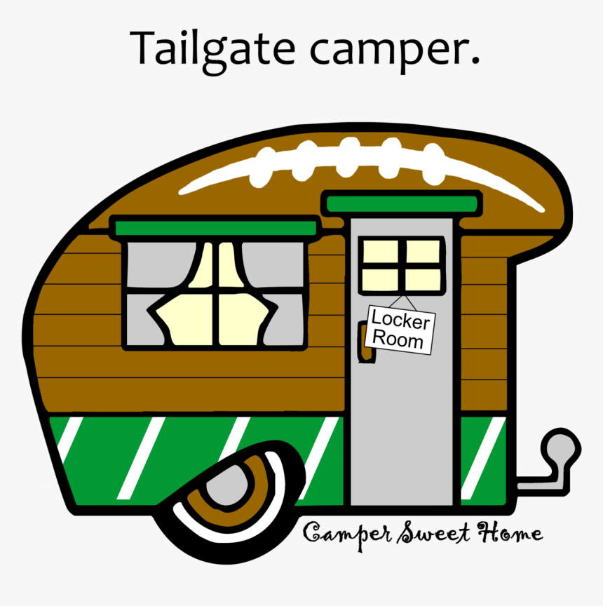 Tailgate - Sweet Motorhome Clipart, HD Png Download